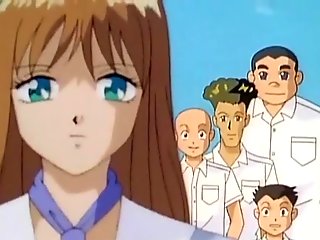 Shy wet pussied anime teen babe